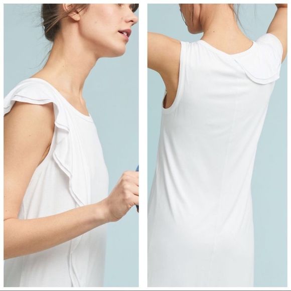 ANTHROPOLOGIE Ruffled Dress   - Picture 2 of 3